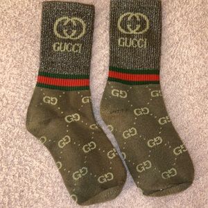 Sparkly Gucci Socks